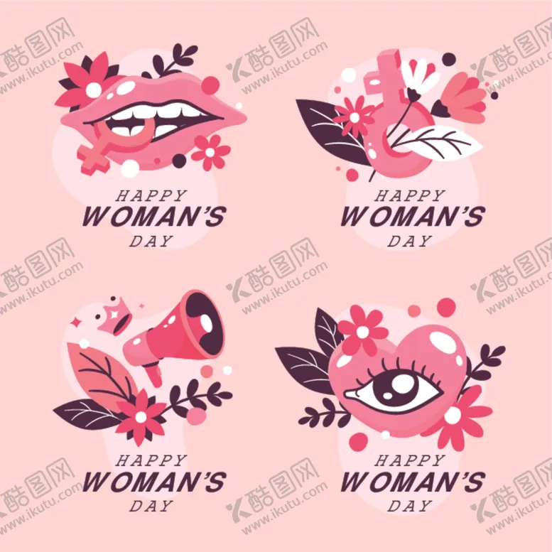 编号：71994603161035062549【酷图网】源文件下载-三八节插画