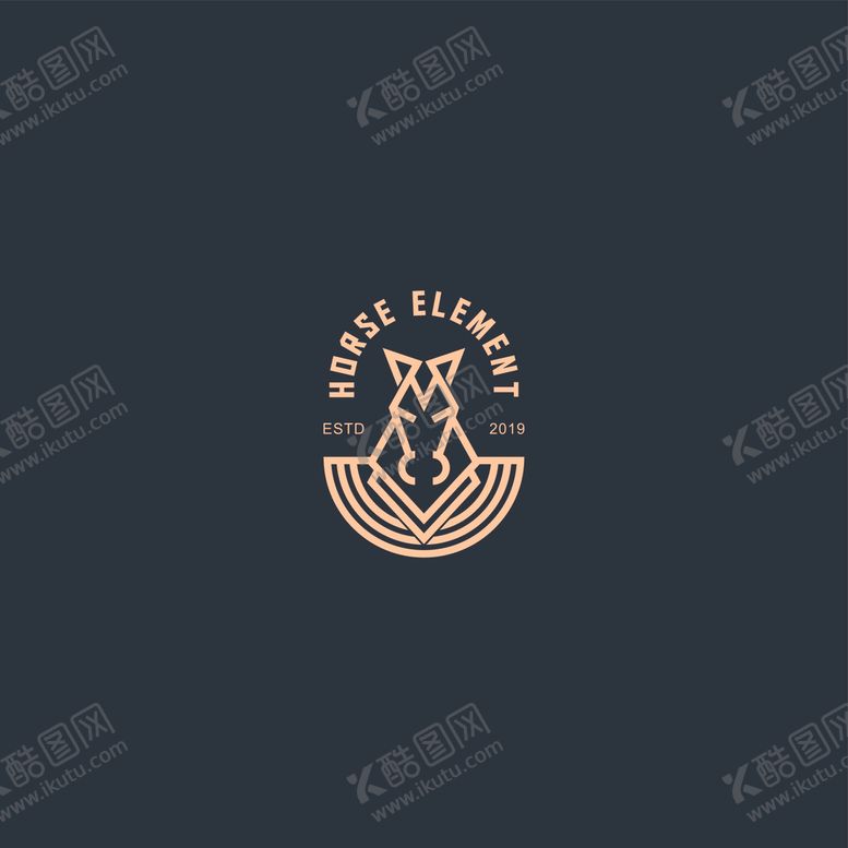 编号：89328207070837174841【酷图网】源文件下载-马头标志