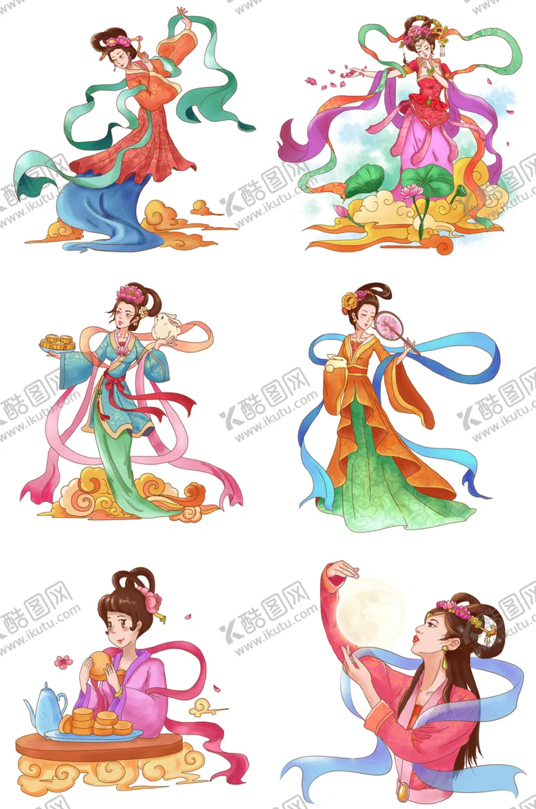 编号：11075604171032585282【酷图网】源文件下载-古代女子