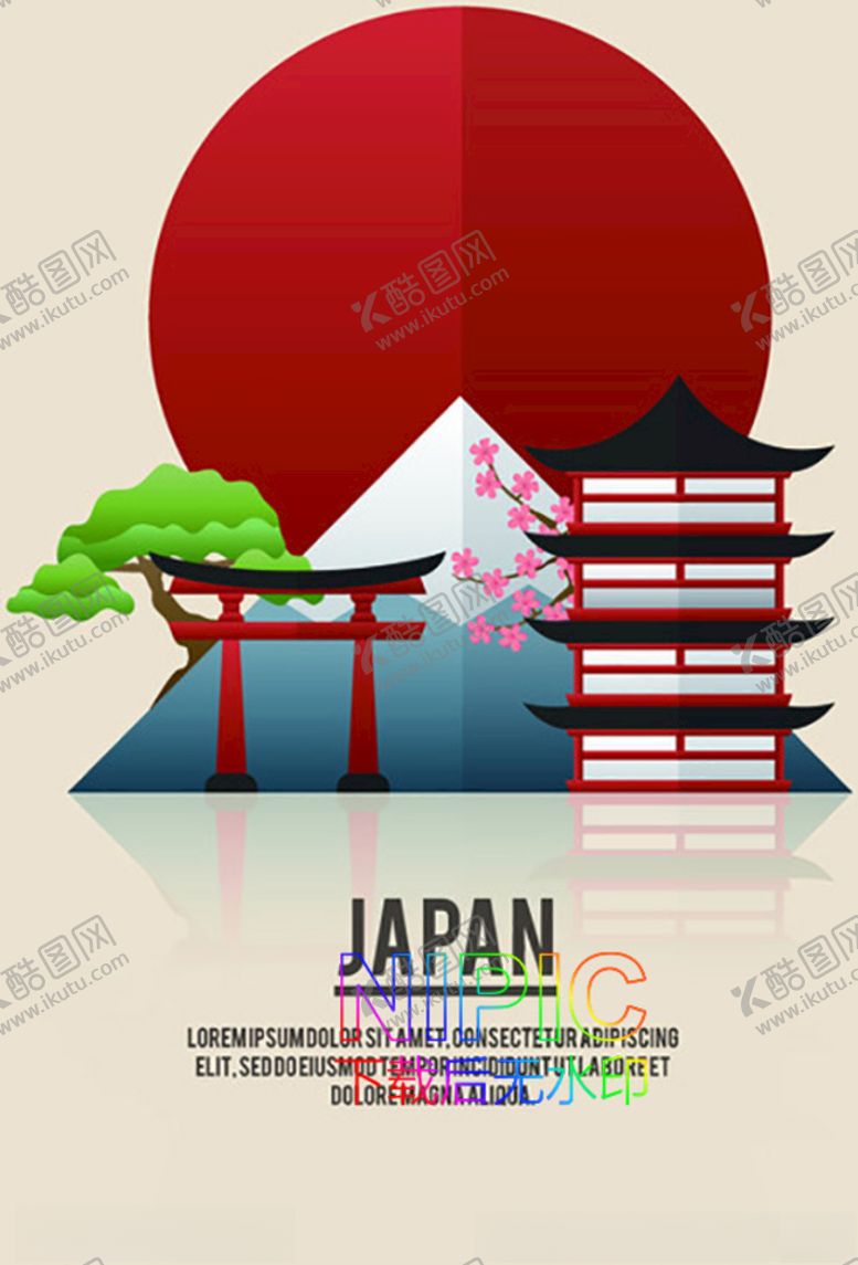 编号：30241703161503103574【酷图网】源文件下载-日本元素eps模板下载