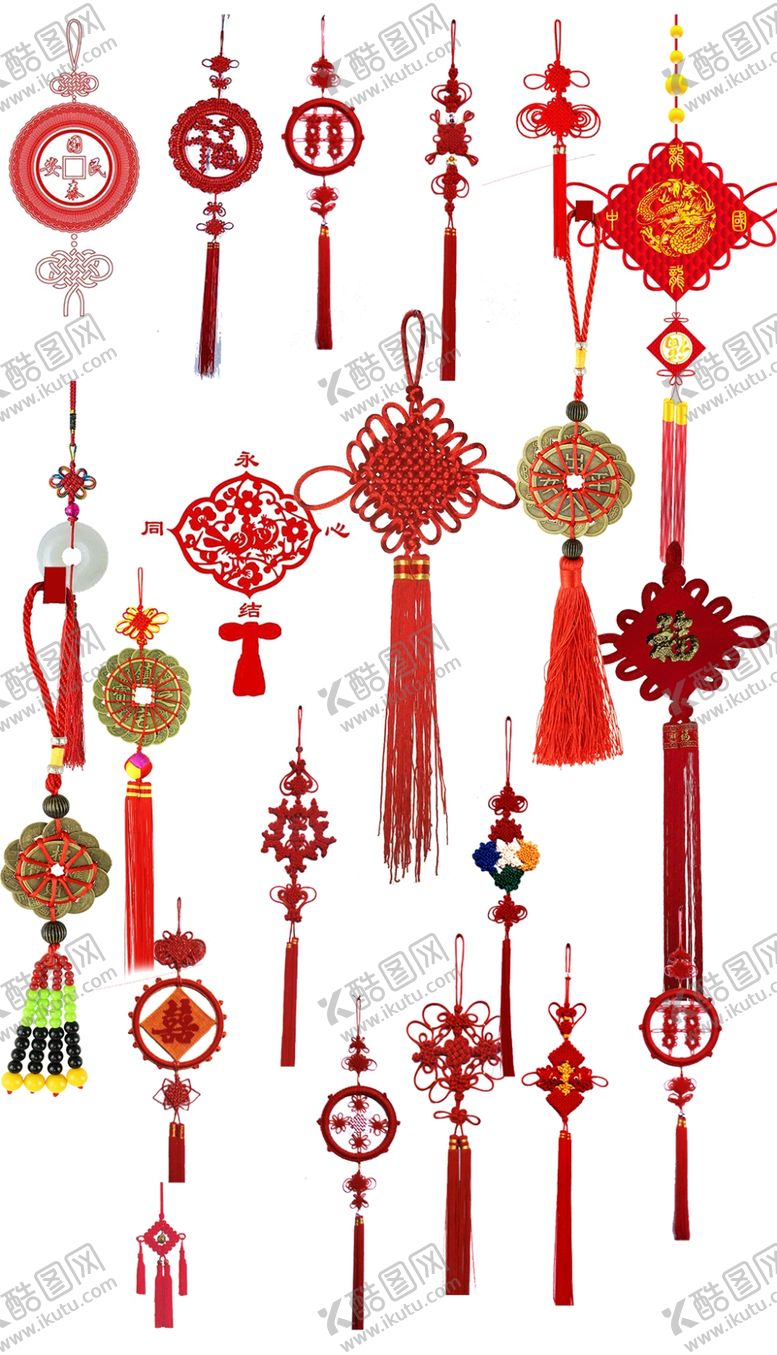 编号：35246109281524296379【酷图网】源文件下载-中国结素材