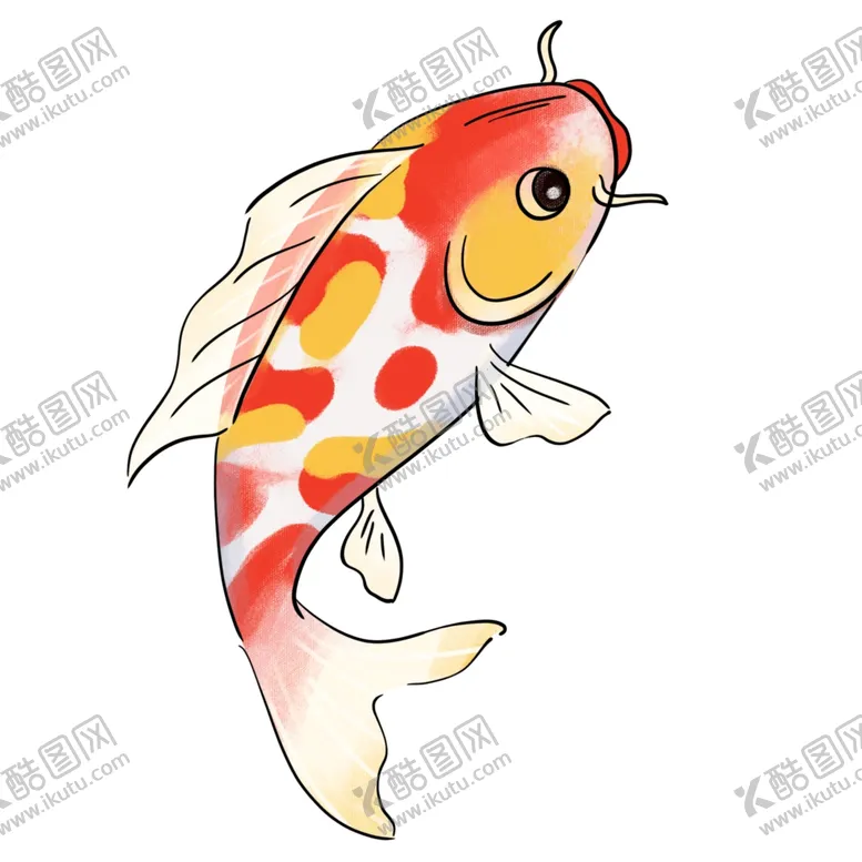 编号：34954004180509136804【酷图网】源文件下载-鲤鱼插画
