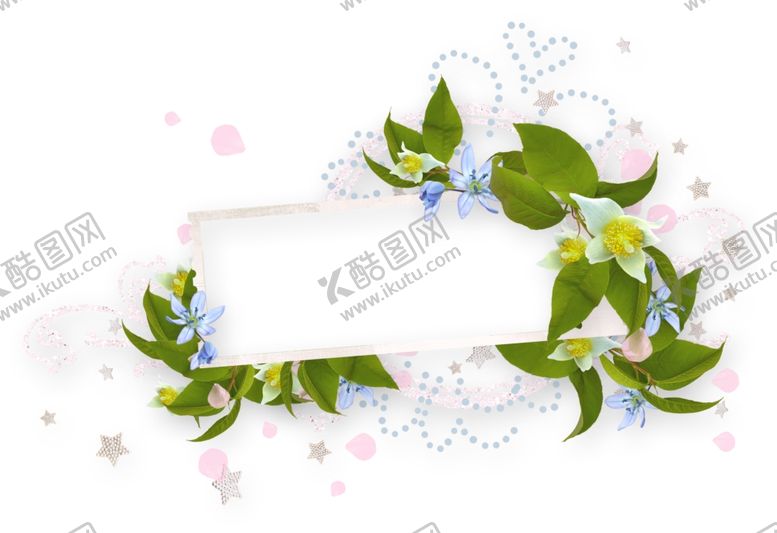 编号：34536410081248045880【酷图网】源文件下载-花环花朵