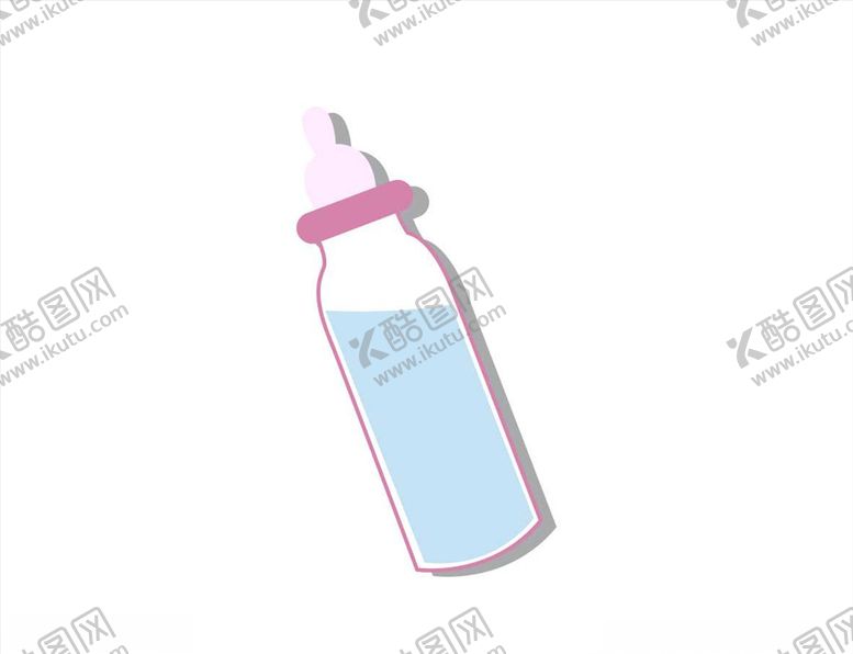 编号：13497109250104328390【酷图网】源文件下载-矢量奶瓶