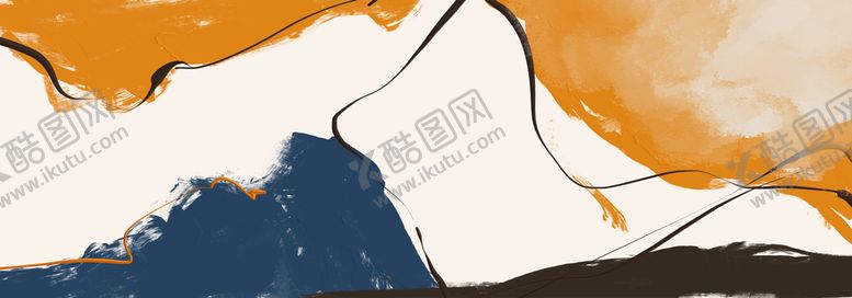 编号：85160309180427002475【酷图网】源文件下载-抽象几何装饰画