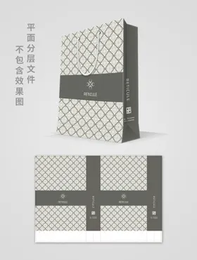 手提袋礼品简约产品包装公司