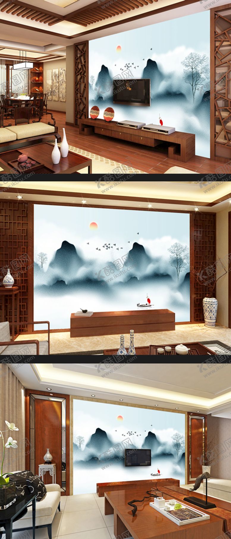编号：88473801140927243479【酷图网】源文件下载-电视背景墙