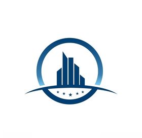 蓝色科技 公司LOGO 矢量
