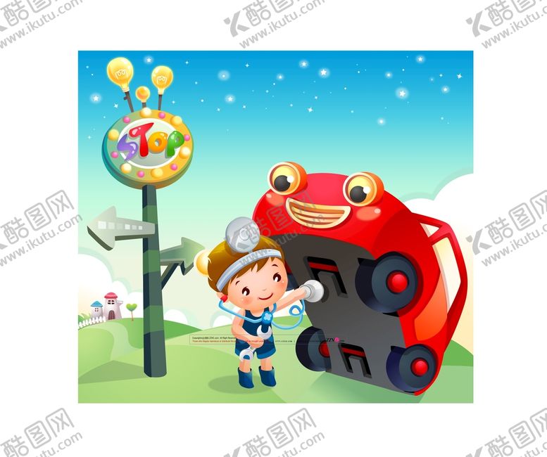 编号：01526809300738344625【酷图网】源文件下载-儿童插画