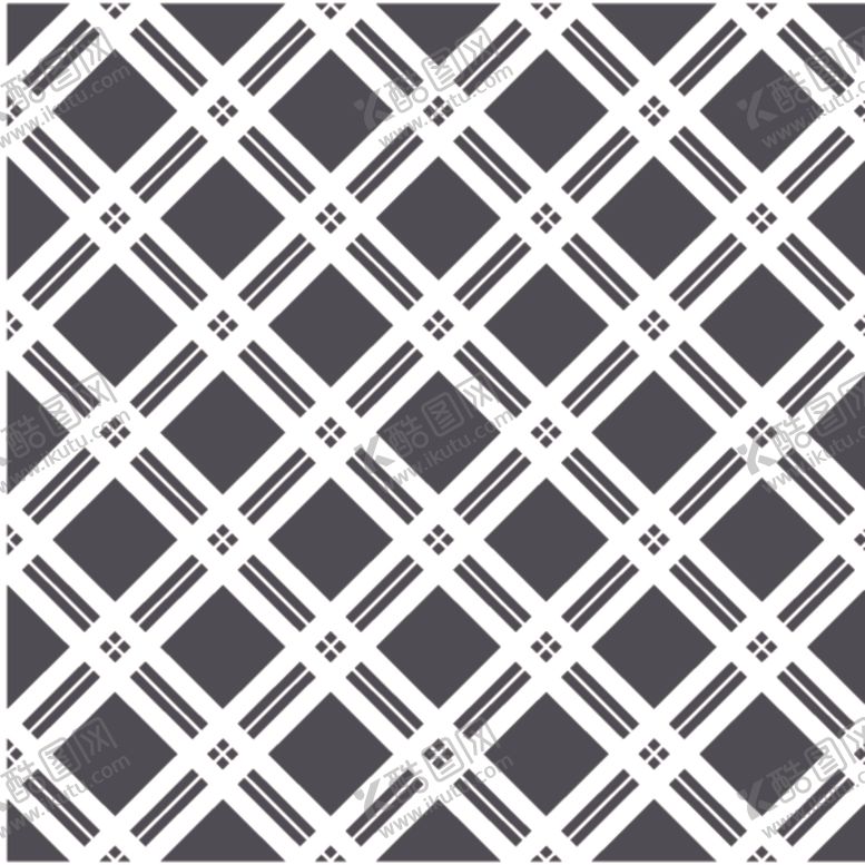 编号：91593209232039473082【酷图网】源文件下载-黑白简约花纹图案设计