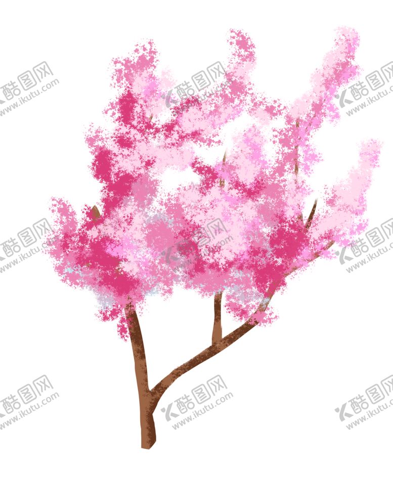 编号：85399404190110488891【酷图网】源文件下载-手绘樱花