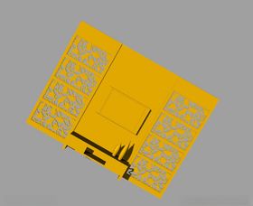 CAD装饰3D模型