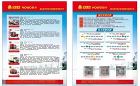 中国重汽宣传单重汽轻卡