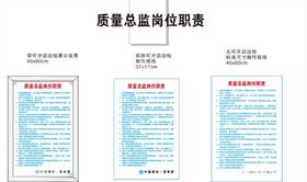 中建质量总监岗位职责