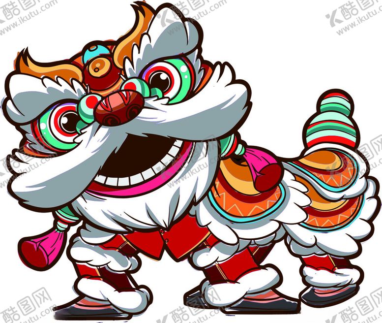 编号：38336001131650524281【酷图网】源文件下载-狮子醒狮