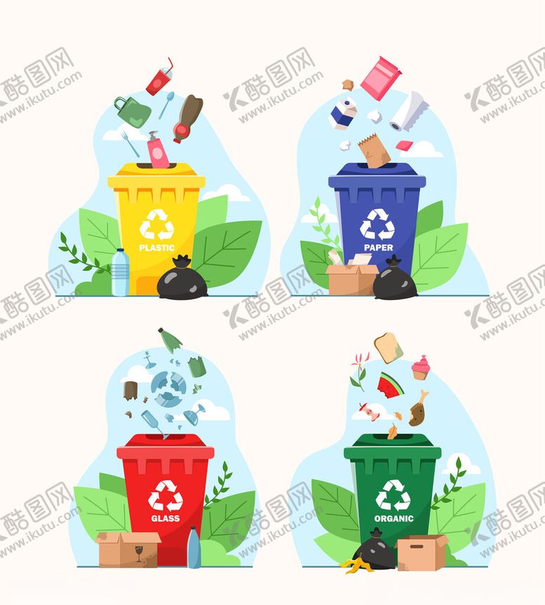 编号：45394210311802421576【酷图网】源文件下载-垃圾分类