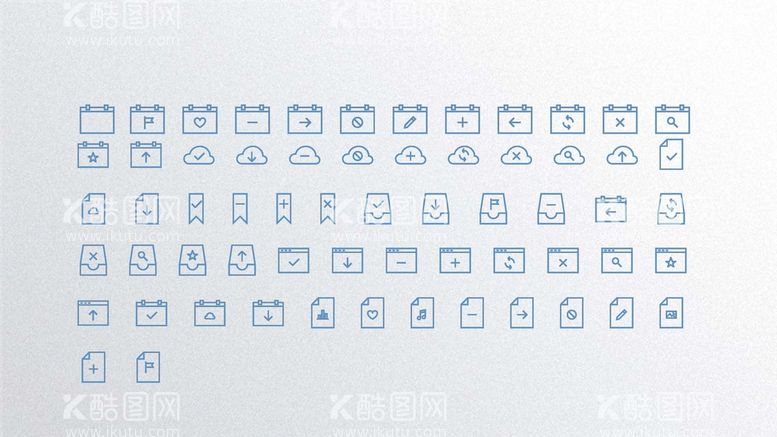 编号：23363512122205246131【酷图网】源文件下载- 扁平化图标 