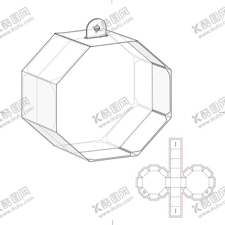 编号：73205810061149132963【酷图网】源文件下载-包装盒刀模