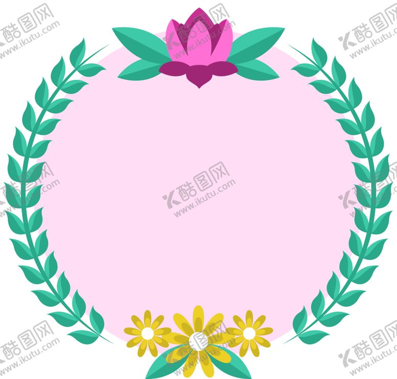 编号：46882701270602529441【酷图网】源文件下载-花朵标签免抠图