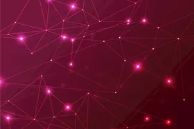 科技感背景时尚霓虹矢量图