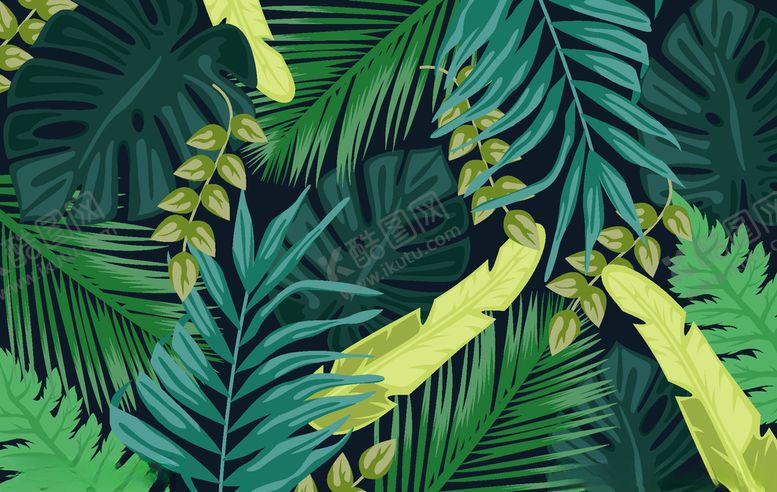 编号：29178010261641401535【酷图网】源文件下载-线条矢量手绘花草植物