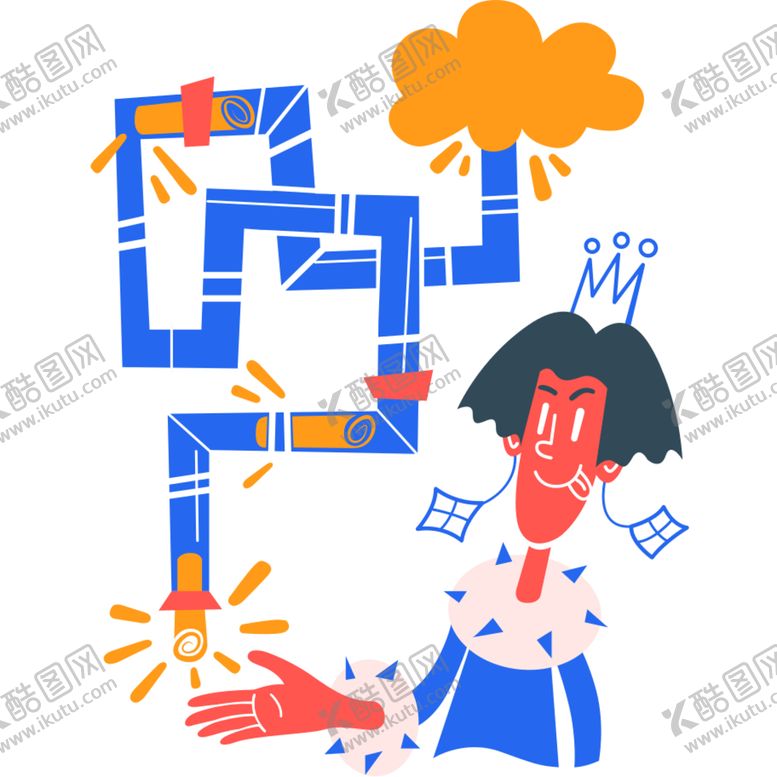 编号：95827607042340054996【酷图网】源文件下载-卡通系列插画图片