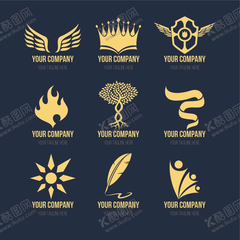 编号：72457609181604469846【酷图网】源文件下载-翅膀logo