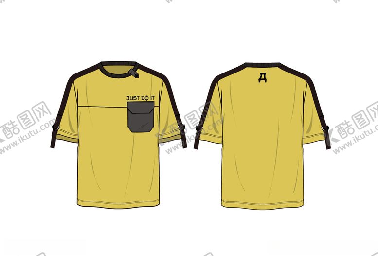 编号：77888210032230182602【酷图网】源文件下载-男装短袖T恤