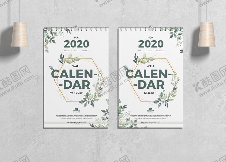 编号：60465611011031031162【酷图网】源文件下载-2020挂历封面