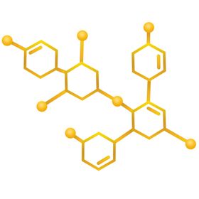 矢量气泡分子风格信息图模板