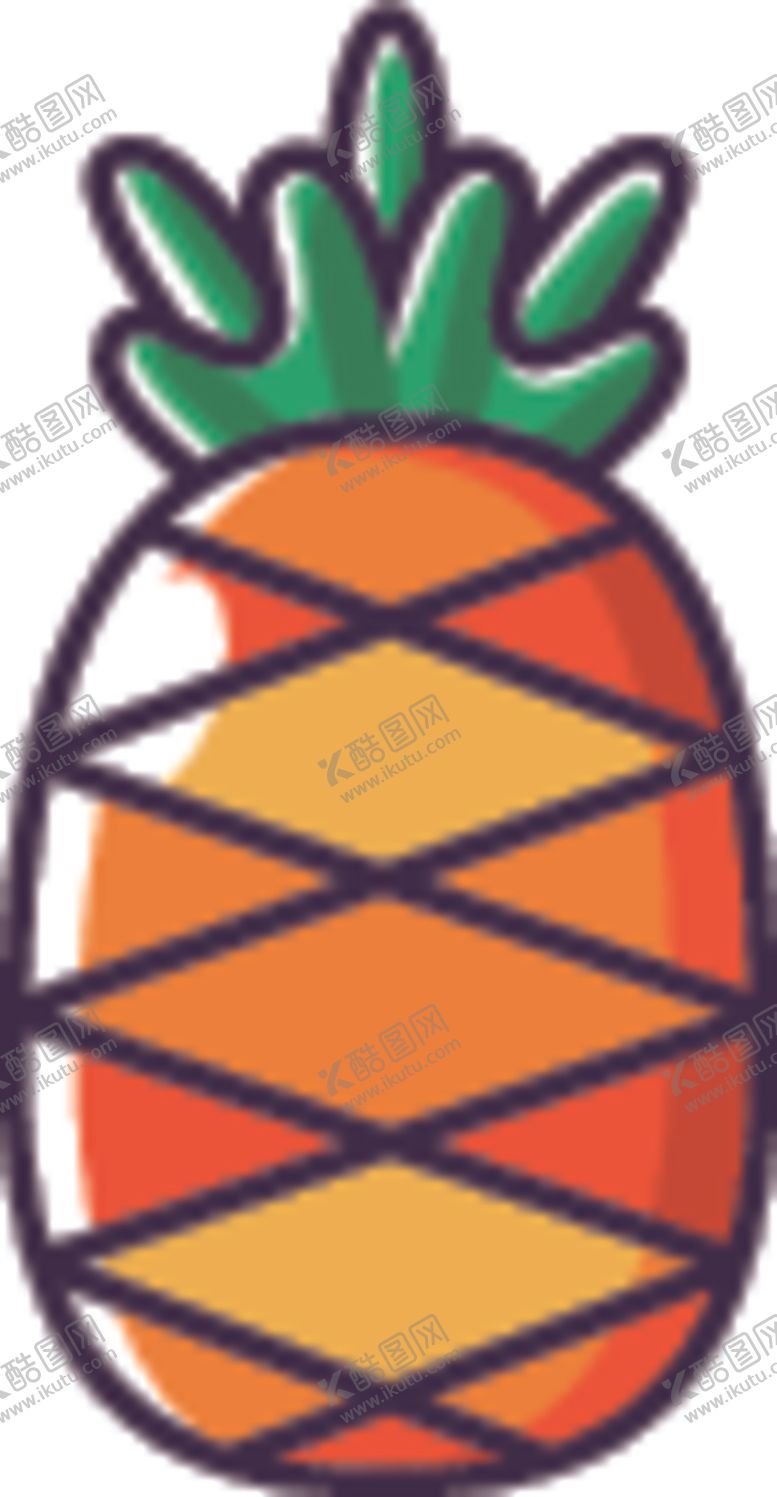 编号：55355109210208066430【酷图网】源文件下载-菠萝