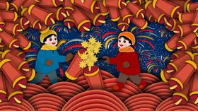 春节海报挂历2021牛年中国风