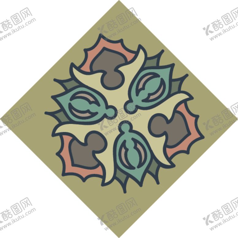 编号：56051105091856515323【酷图网】源文件下载-古典少数民族花纹底纹矢量