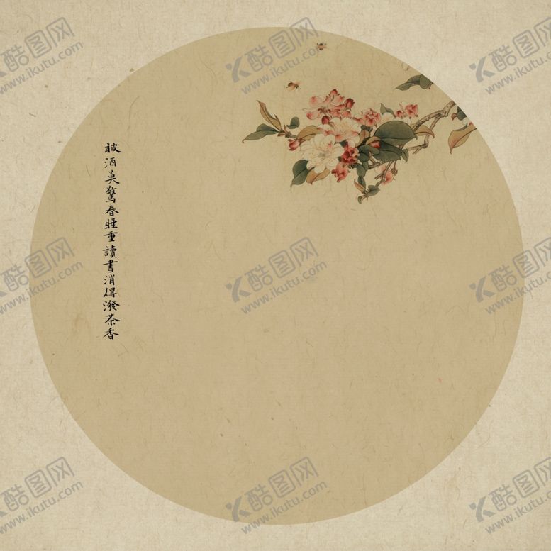 编号：74660705100347287748【酷图网】源文件下载-中国风水墨山水怀旧工笔梅花
