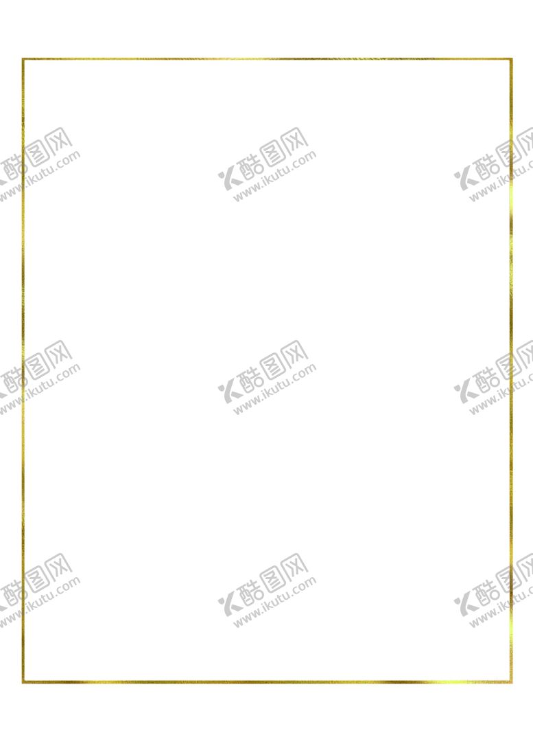 编号：45337807040851364931【酷图网】源文件下载-A4金属边框