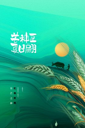 芒种宣传素材节气传统