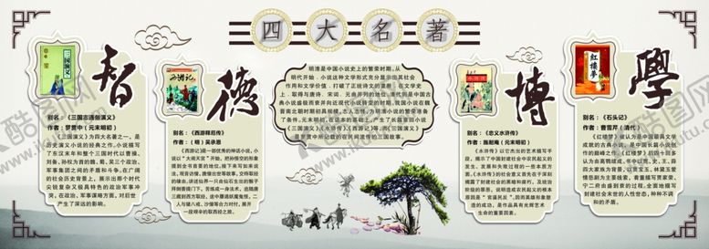 编号：75417207070947058377【酷图网】源文件下载-四大名著