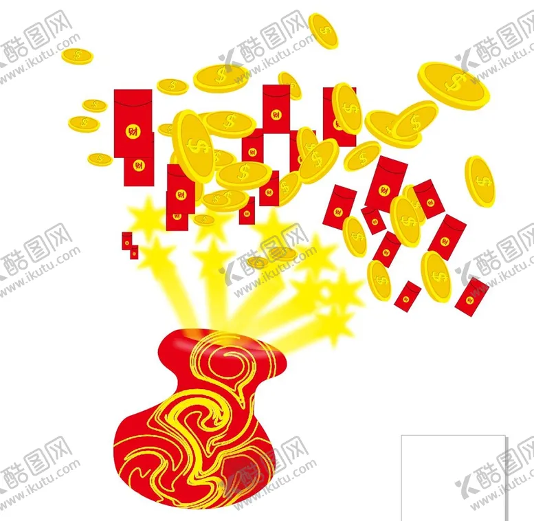 编号：89420401270212561027【酷图网】源文件下载-红包 金币 活动 氛围 元素 