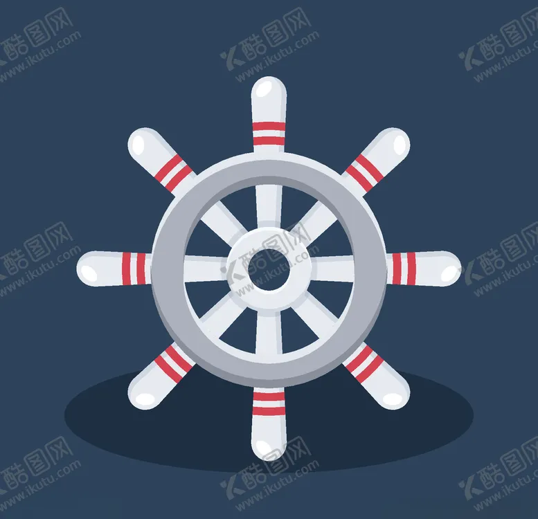 编号：25066905040552532659【酷图网】源文件下载-卡通船舵