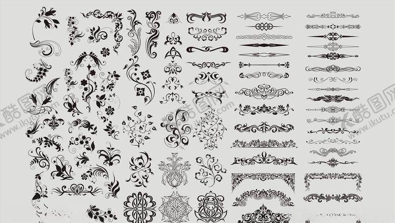 编号：54251010202314318303【酷图网】源文件下载-欧式花纹