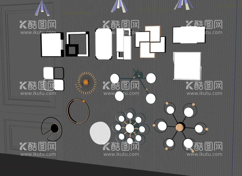 编号：92130712161420146497【酷图网】源文件下载-灯具模型