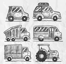 卡通汽车