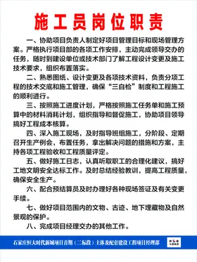 陕建制度牌