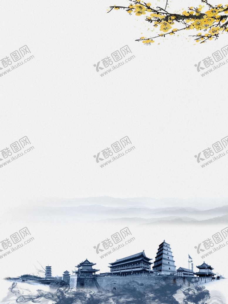 编号：24906607082242544465【酷图网】源文件下载-水墨画古风背景