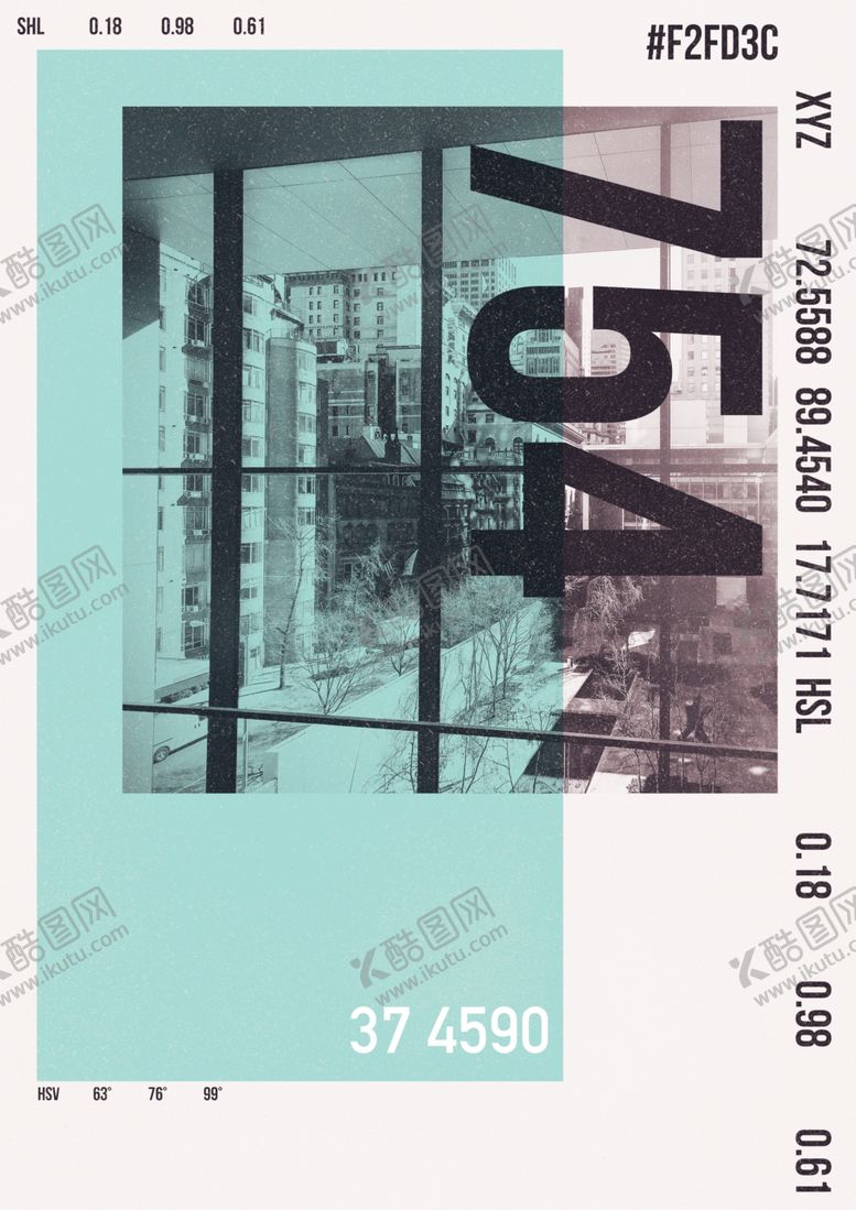 编号：37504805030040109987【酷图网】源文件下载-时尚创意国外复古海报图片