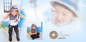 个性时尚幼儿少儿纪念相册模板
