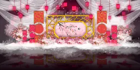 婚礼舞台效果图