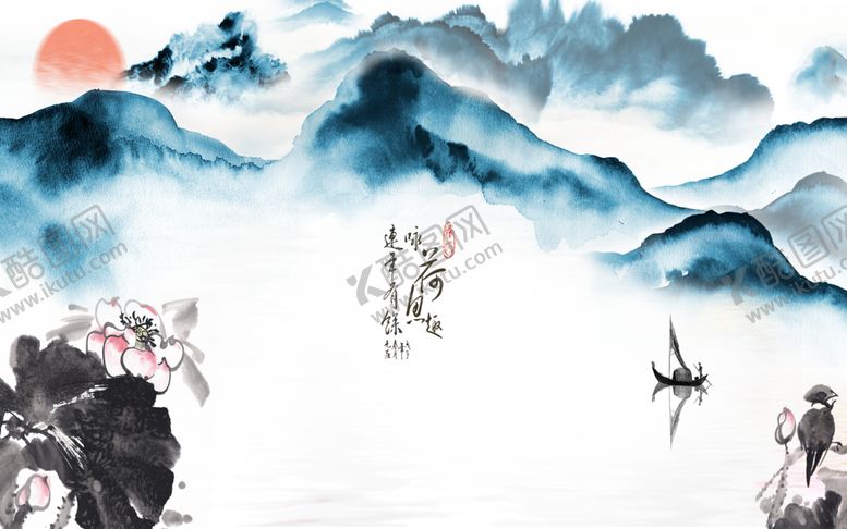 编号：12773710230245114291【酷图网】源文件下载-中式装饰背景墙
