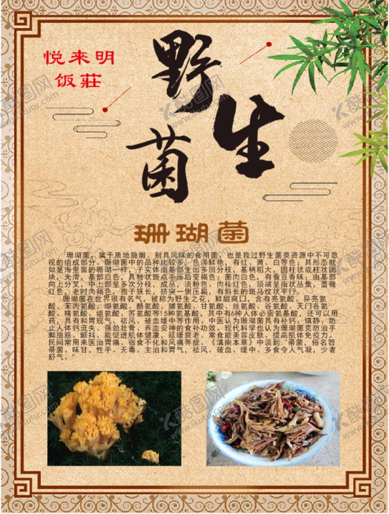 编号：45776511060751525560【酷图网】源文件下载-野生菌