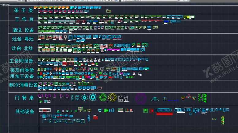编号：91793009242227472106【酷图网】源文件下载-厨房设计图块